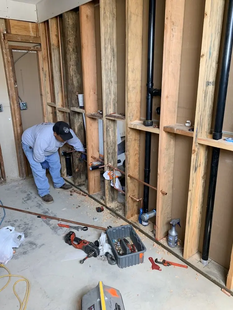 Commercial rough-in plumbing for Gas Line Repair in Presidential Lake Estates